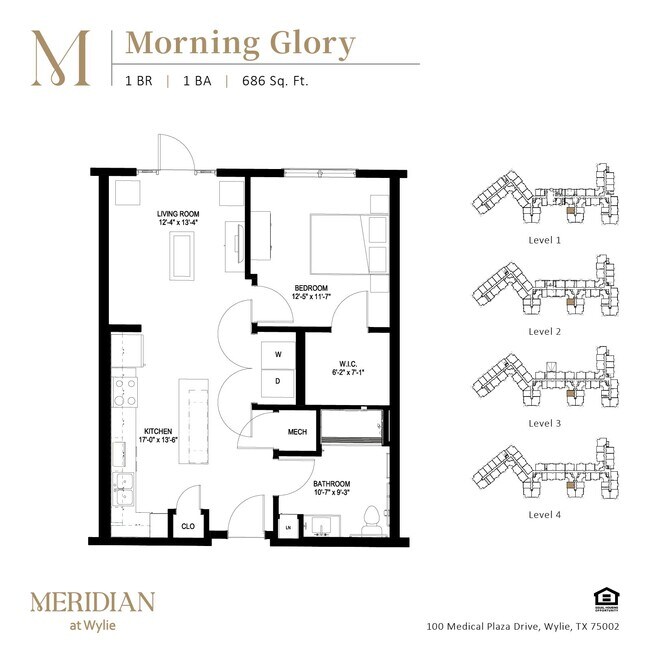 Morning Glory - ADA 133 floor plan